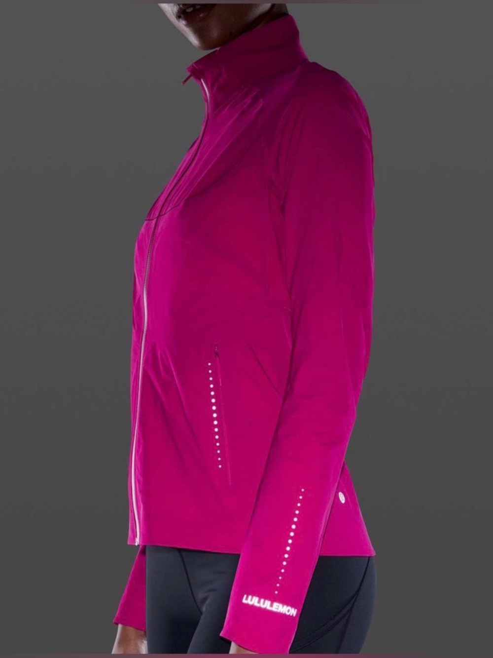 EUC! Lululemon Fast and Free Windbreaker
Ripened Raspberry, sz 8 - Picture 4 of 16